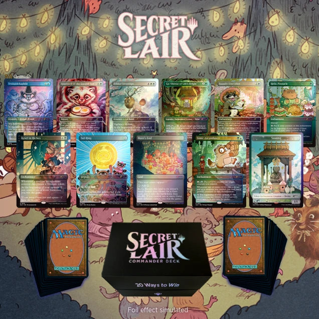 Secret Lair - Commander Deck: 20 Ways to Win – ZBS Games Secret Lair - Commander Deck: 20 Ways to Win – ZBS Games