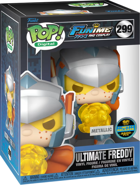 Ultimate Freddy Digital Pop! Physical Funko Royalty - PREORDER - LE 2500