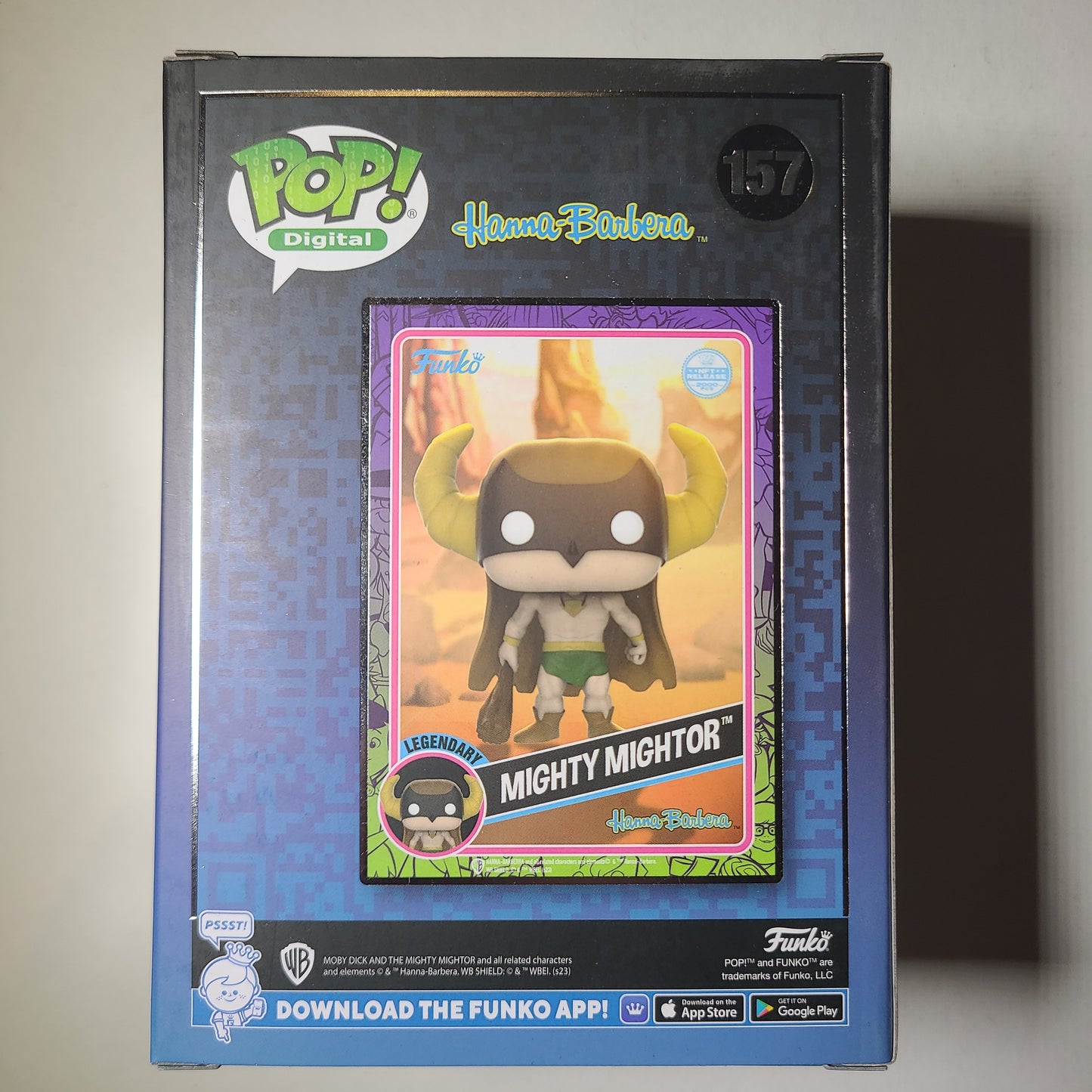 Mighty Mightor Funko NFT Digital Pop Legendary Limited 2000