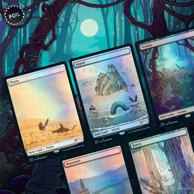 Secret Lair - Special Guest: Kozyndan: The Lands FOIL