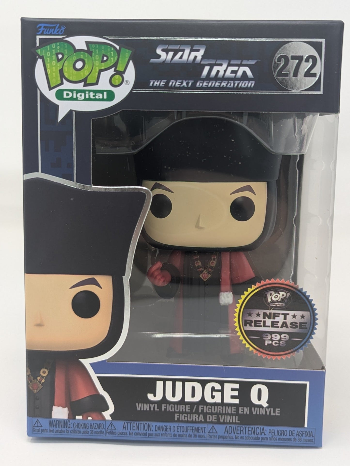 Judge Q Funko Pop! Digital Star Trek the Next Generation Grail Limit 999