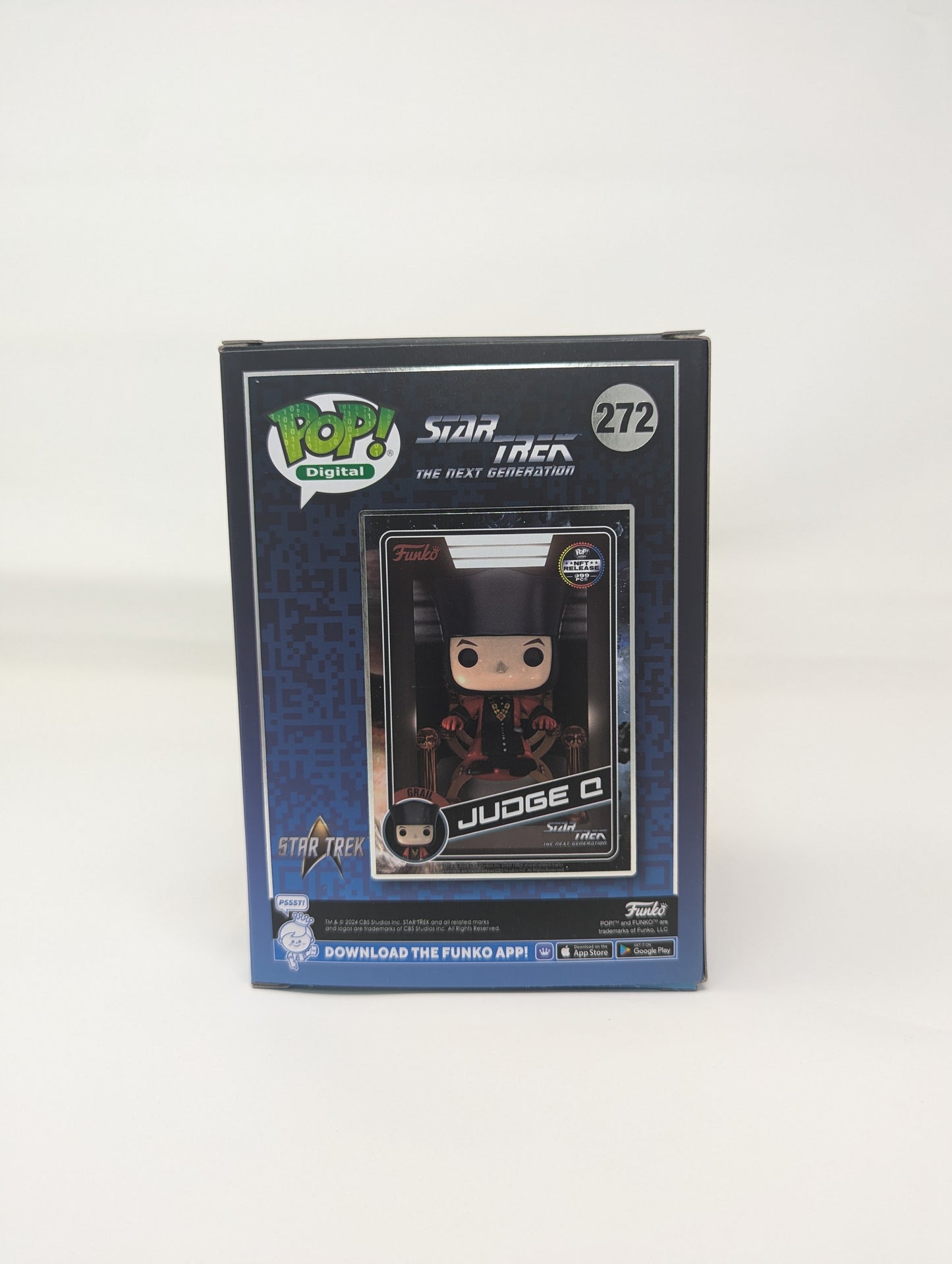 Judge Q Funko Pop! Digital Star Trek the Next Generation Grail Limit 999