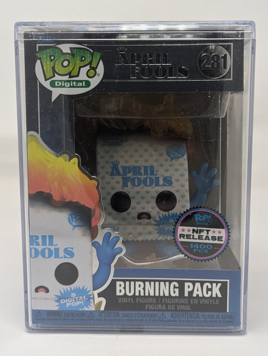 Burning Pack Funko Pop! Digital April Fools Series 2 Legendary Limited 1400