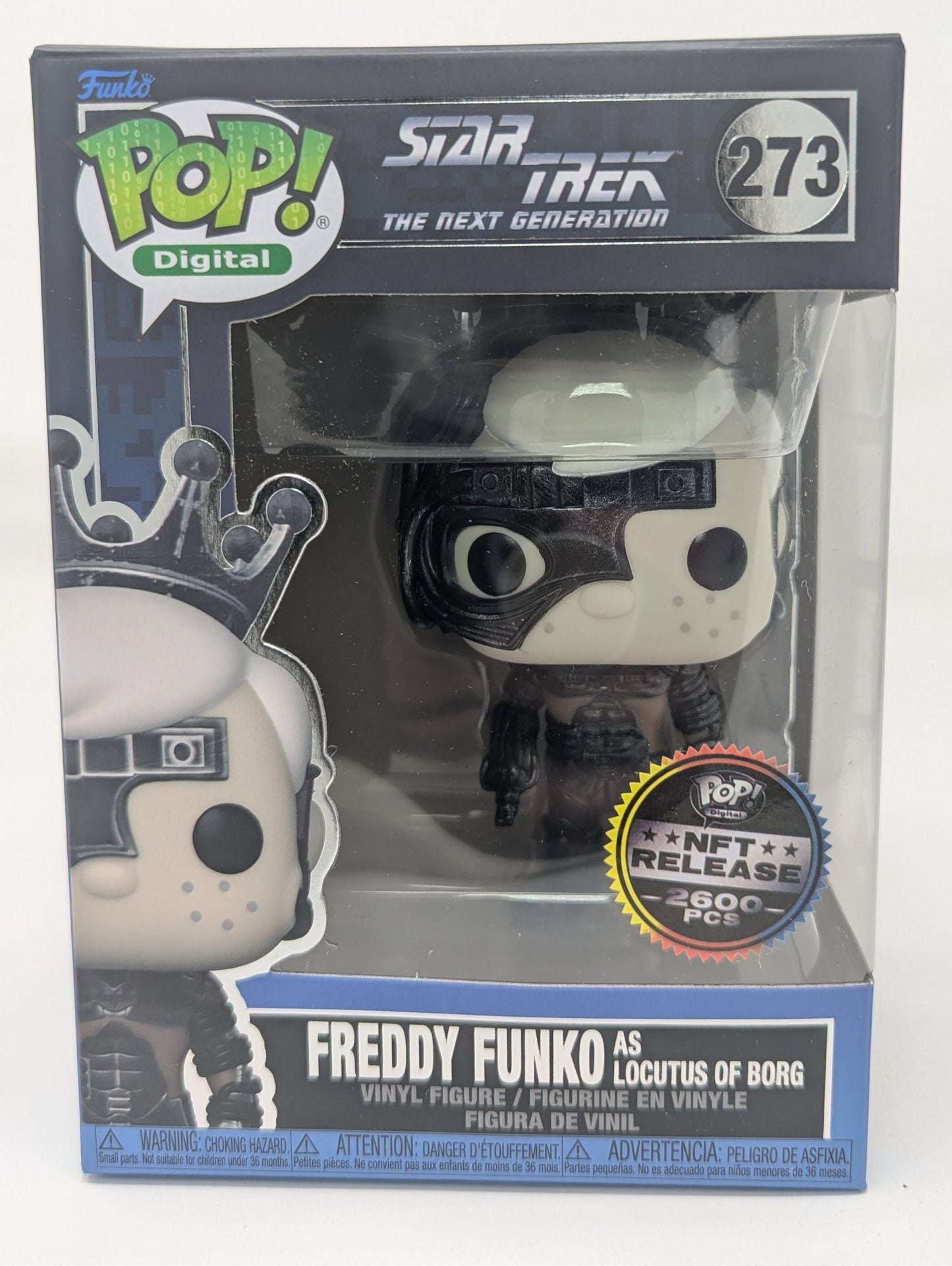 Freddy Funko as Locutus of Borg Funko Pop! Digital Star Trek the Next Generation Royalty Limit 2600