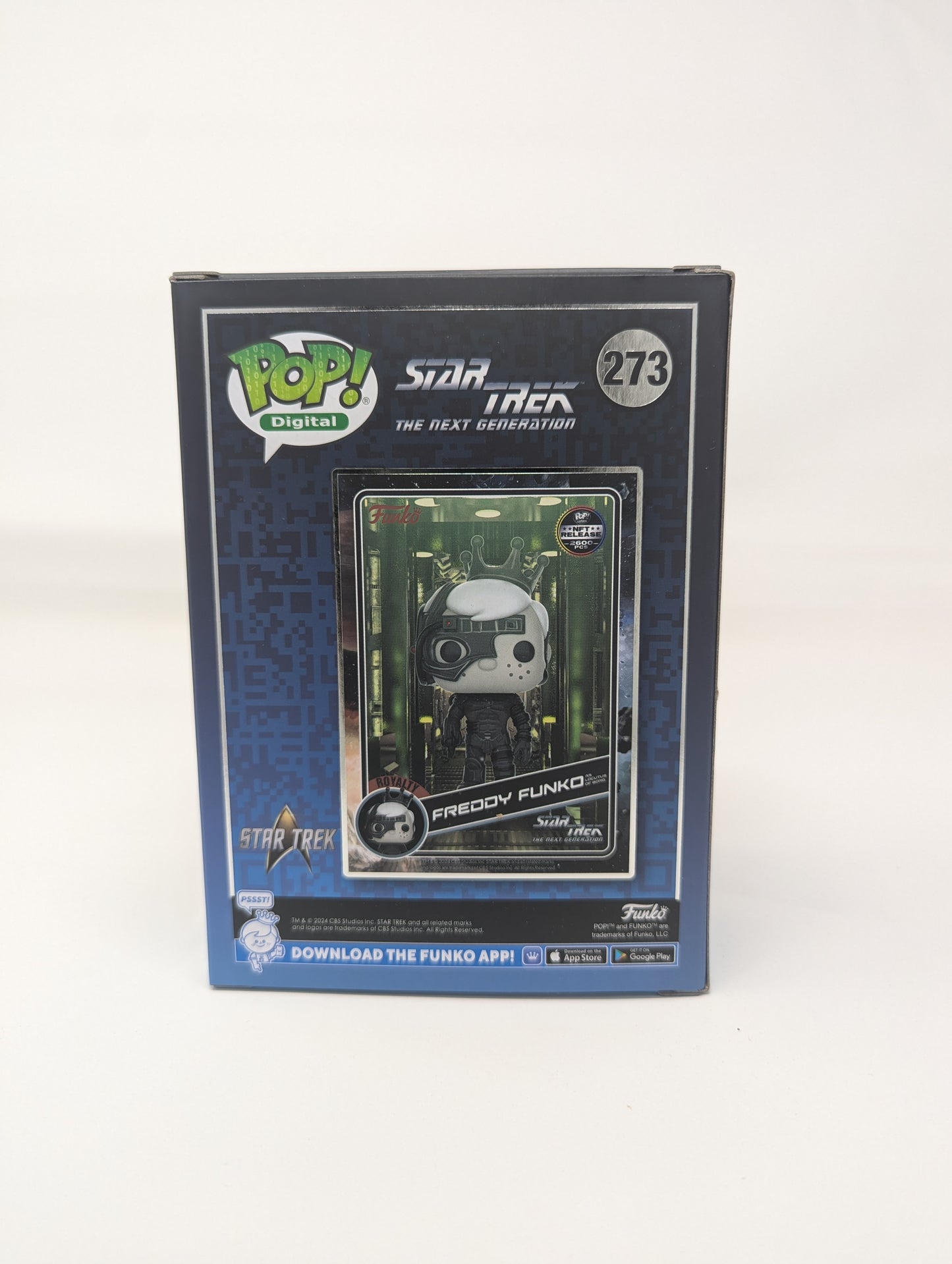 Freddy Funko as Locutus of Borg Funko Pop! Digital Star Trek the Next Generation Royalty Limit 2600