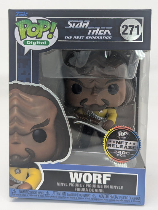 Worf Funko Pop! Digital Star Trek the Next Generation Legendary Limit 2400