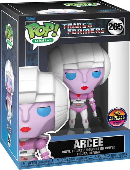 Arcee Digital Pop! Physical Funko Legendary - PREORDER - LE 2000