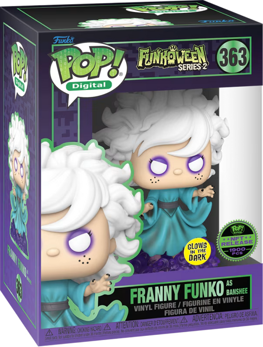 Franny Funko as Banshee Funkoween Digital Pop! Physical Funko Legendary - PREORDER - LE 1900