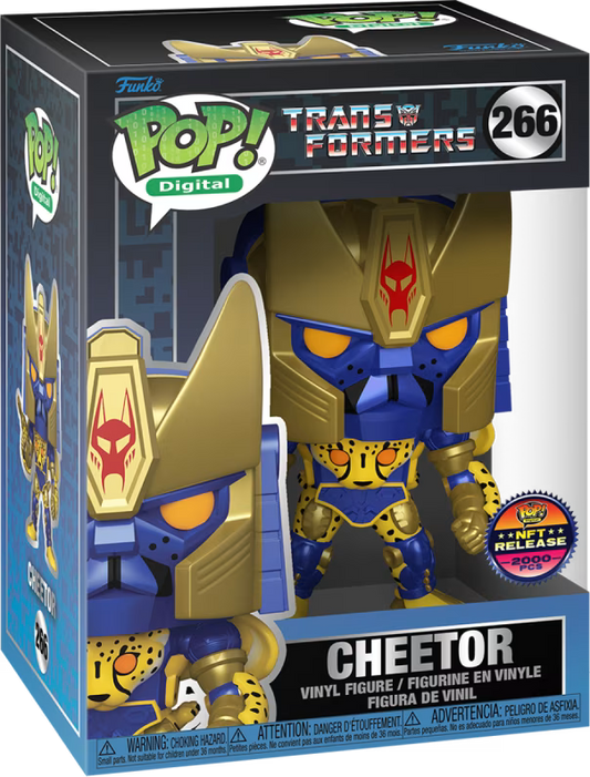 Cheetor Digital Pop! Physical Funko Legendary - PREORDER - LE 2000