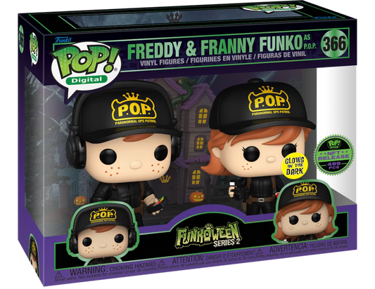 Freddy & Franny as P.O.P. Funkoween Digital Pop! Physical Funko Mythic - PREORDER - LE 499