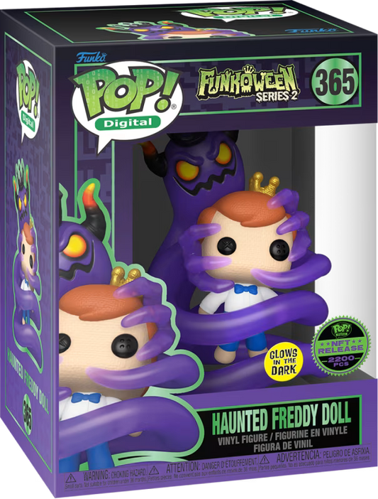 Haunted Freddy Doll Funkoween Digital Pop! Physical Funko Royalty - PREORDER - LE 2200