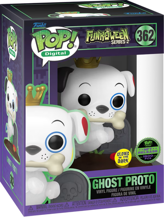 Ghost Proto Funkoween Digital Pop! Physical Funko Legendary - PREORDER - LE 1900