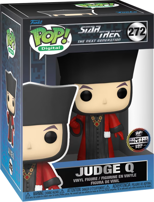 Judge Q Digital Pop! Physical Funko GRAIL - PREORDER - LE 999