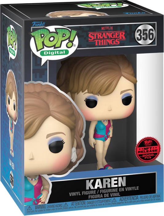 Karen Stranger Things Digital Pop! Physical Funko Legendary - PREORDER - LE 2000