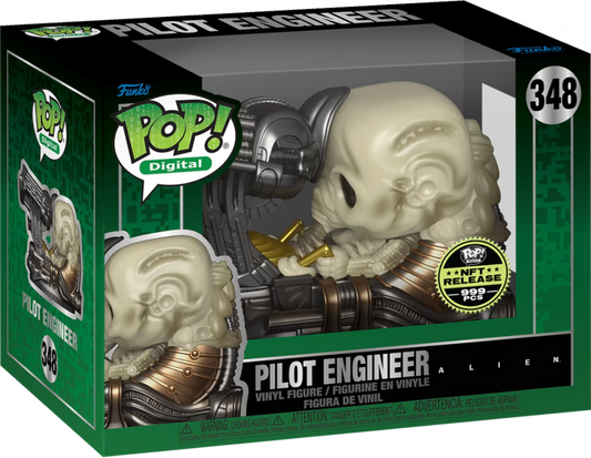 Pilot Engineer Alien Digital Pop! Physical Funko Grail - PREORDER - LE 999