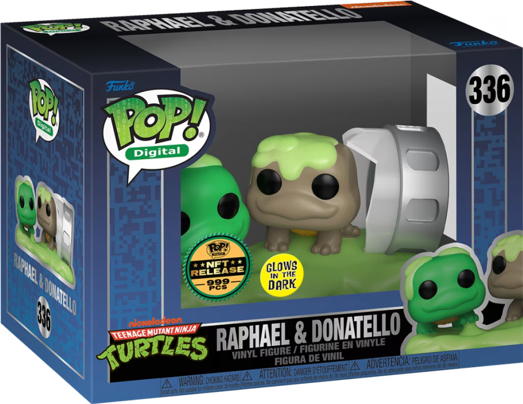 Raphael & Donatello TMNT Digital Pop! Physical Funko Grail - PREORDER - LE 999