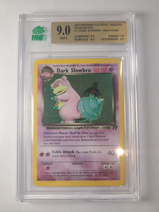 Dark Slowbro Team Rocket MNT Graded 9