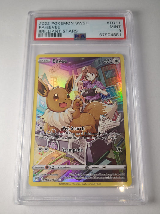 Eevee Brilliant Stars PSA 9