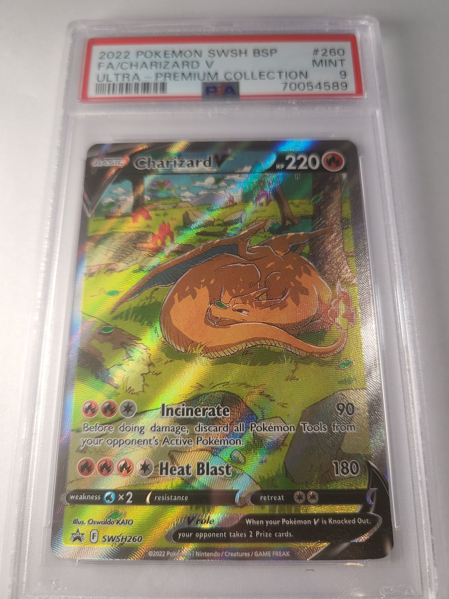 Charizard Ultra Premium Collection Promo PSA 9