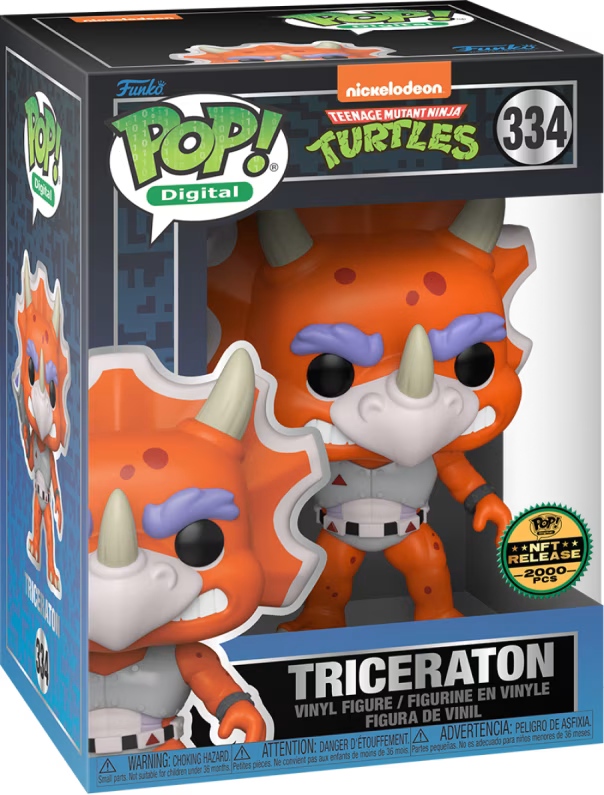 Triceraton TMNT Digital Pop! Physical Funko Legendary - PREORDER - LE 2000