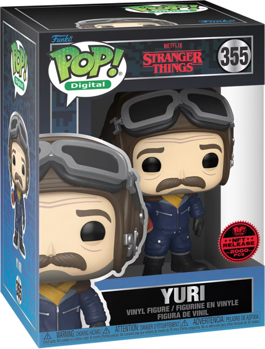 Yuri Stranger Things Digital Pop! Physical Funko Legendary - PREORDER - LE 2000